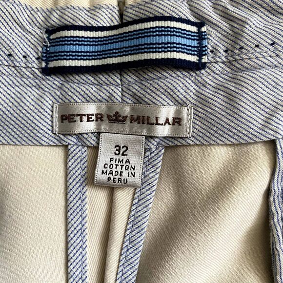 Peter Millar Crown Khaki Chino Pants Texas A&M Aggies Embroidered Men's Size 32 - Picture 7 of 7